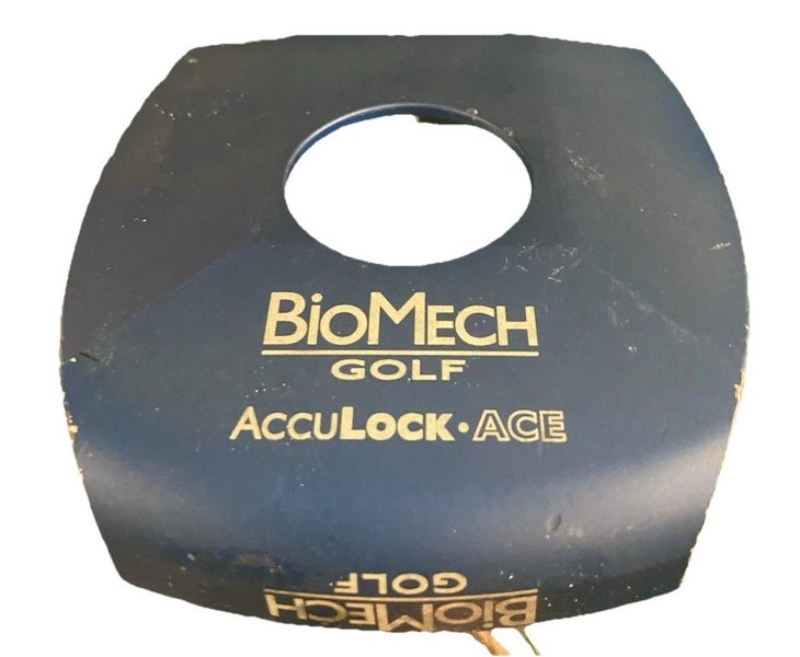 Biomech Golf Acculock Ace Rear-Shafted Mallet Putter 39" HC 21" JumboMax Armlock