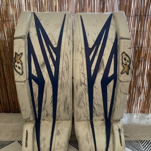 Used 35" +1 Brian's Regular G-Netik 8.0 Goalie Leg Pads