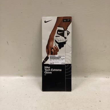 Used Nike Mens Golf Glove Black And White LG 11725-S000490920