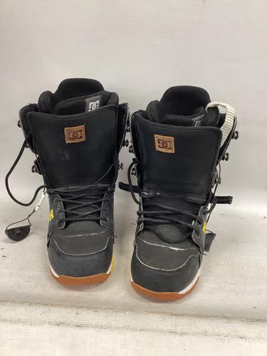 Used DC Shoes MUTINY 2021 Mens Snowboard Boots Black Senior 9 11851-S000039374