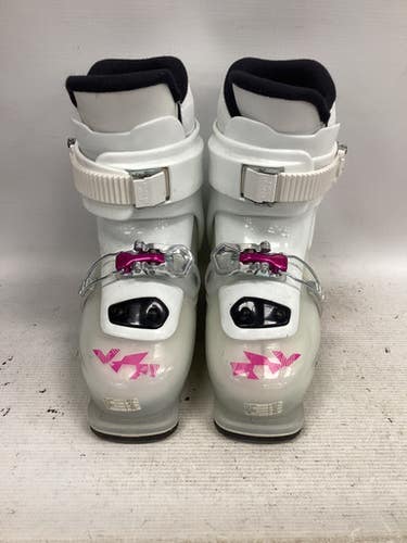 Used Dalbello GAIA 2 Girls DH Ski Boot White 225 MP - J04.5 - W5.5 11851-S000039373