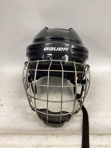 Used Bauer REAKT 75 Helmet Cage Combo Black LG 11851-S000039364