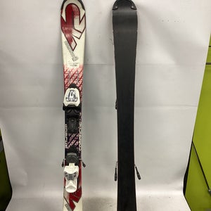 Used K2 COMANCHE Boys DH Ski/Binding Cardinal And White 100 cm 11851-S000039347