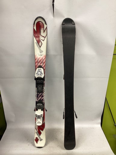 Used K2 COMANCHE Boys DH Ski/Binding Cardinal And White 100 cm 11851-S000039347