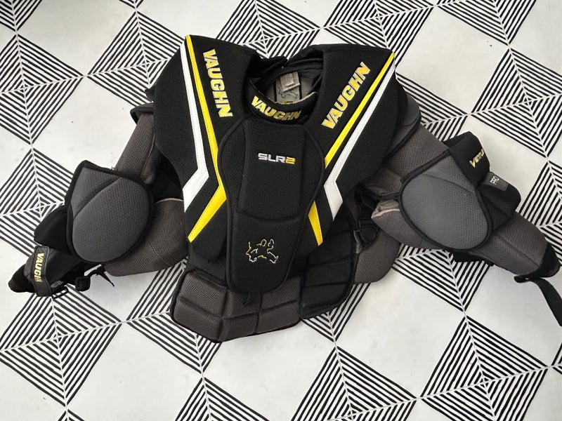 Used Large Vaughn Pro Stock Ventus SLR2 Goalie Chest Protector