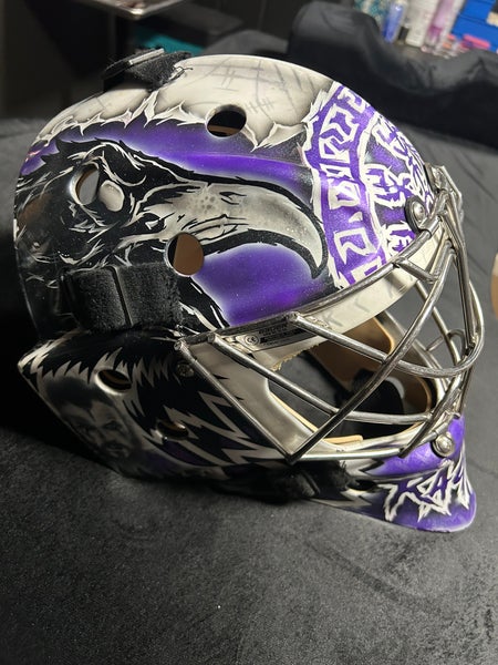 Senior Large Bauer 960 Goalie Mask (Used)