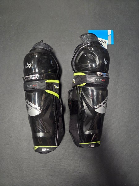 Junior Bauer Vapor Fly40 11" Shin Pads (New)