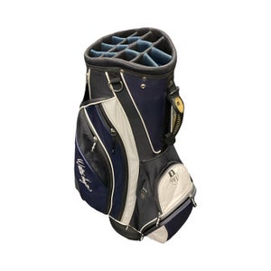 Used Walter Hagen Mens Cart Bag Navy Blue 11859-S000026645