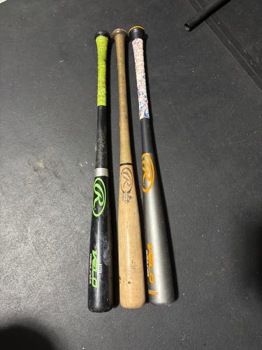 2018 Rawlings Velo Composite BBCOR Certified Bat (-3) 28 oz 31" (Used), Rawlings Velo R271V (Used)