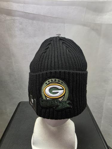 NWT Green Bay Packers 2022 Salute To Service New Era Winter Hat NFL