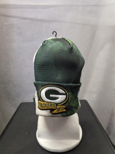 NWT Green Bay Packers New Era 2022 Ink Winter Hat NFL
