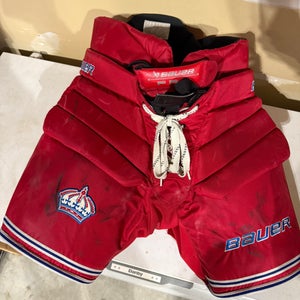 Senior Large 2024 Bauer Pro Hockey Goalie Pants Pro Stock (Used)