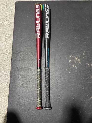 2017 Rawlings Velo Hybrid BBCOR Certified Bat (-3) 29.5 oz 32.5" (Used)