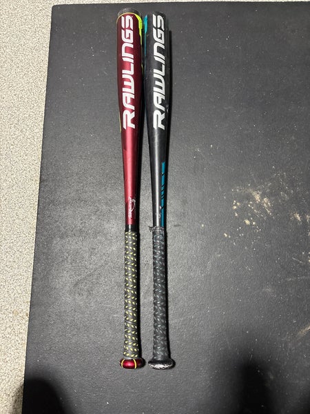 2017 Rawlings Velo Hybrid BBCOR Certified Bat (-3) 29.5 oz 32.5" (Used)