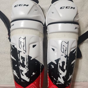 Junior CCM Jetspeed FT485 11" Shin Pads (Used)