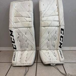 33"+1 CCM Eflex 5 Goalie Leg Pads (Used)