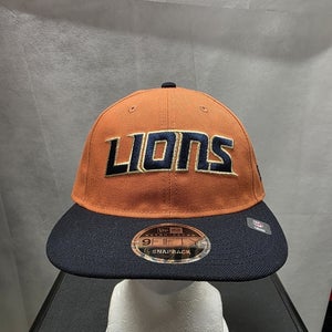 NWS Detroit Lions New Era Retro Crown 9fifty Snapback Hat NFL