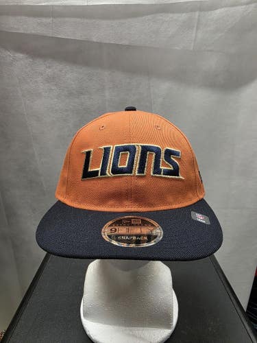 NWS Detroit Lions New Era Retro Crown 9fifty Snapback Hat NFL