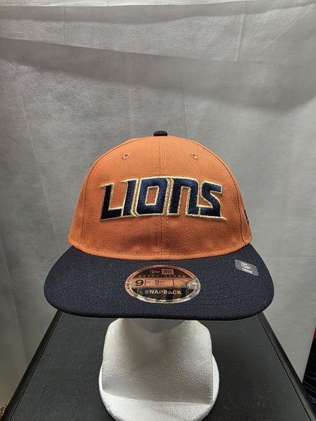NWS Detroit Lions New Era Retro Crown 9fifty Snapback Hat NFL