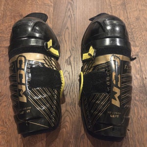 Junior CCM ASV Pro 10" Shin Pads (Used)