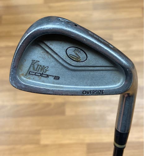 Cobra King Cobra Oversize 6 Iron Right Handed Stiff Flex Graphite Shaft Golf Pride Grip