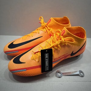 Orange Men's Size 13.0 (W 14.0) Nike Phantom GT Elite Cleats (New)