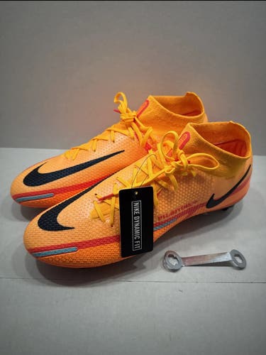 Orange Men's Size 13.0 (W 14.0) Nike Phantom GT Elite Cleats (New)