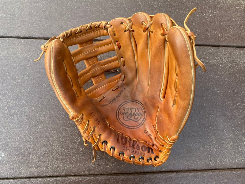 Wilson A2000 Made In USA Pro Issue 12” Baseball Glove Model 1594