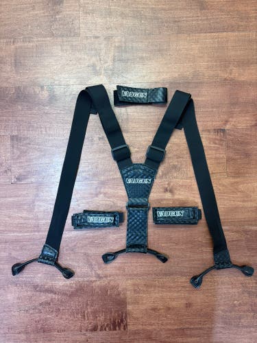 Vaughn Senior Goalie Suspenders (Used): Free Shipping!