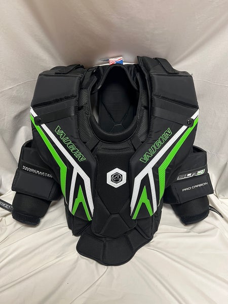 Large Vaughn SLR4 Pro Carbon Goalie Chest Protector (Used)