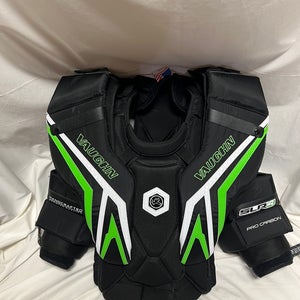 Large Vaughn SLR4 Pro Carbon Goalie Chest Protector (Used)