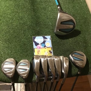 Tommy Armour Ladies Silver Scot Full Set (D, 3W, 4H, 5H, 7-PW-SW) TA-25 Graphite