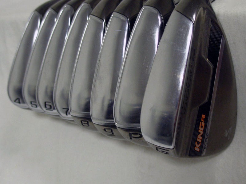 King Cobra King F6 Irons Set 4-PW+GW (Steel FST Stiff) Golf Clubs