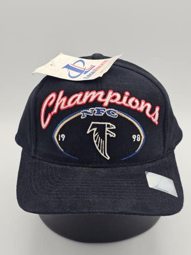 NEW Vintage Super Bowl XXXIII Atlanta Falcons NFC Champions 1998 Hat Snapback
