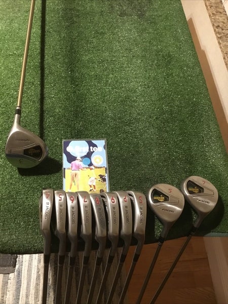 Jacobs Green Seeker Full Set (3W, 5W, 7W, 4-PW-SW) Velocity CFR Graphite (-1)