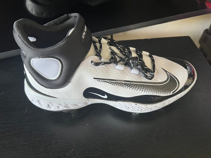 Nike Alpha Huarache Elite 4 Mid Baseball Cleats Men's Size 11 FD2744-107