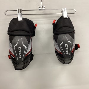 Used CCM JETSPEED FT370 Senior Shin Guards Black 13" 11851-S000039325