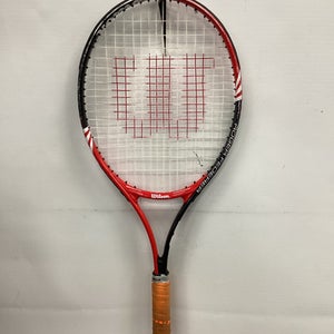 Used Wilson FEDERER Junior Tennis Racquet Red 21" 11851-S000039268