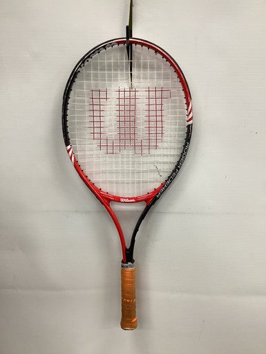 Used Wilson FEDERER Junior Tennis Racquet Red 21" 11851-S000039268