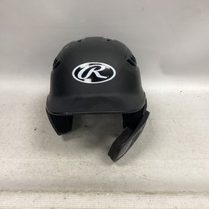 Used Rawlings R16 MATTE Batting Helmet No Mask Black S/M 11851-S000039281