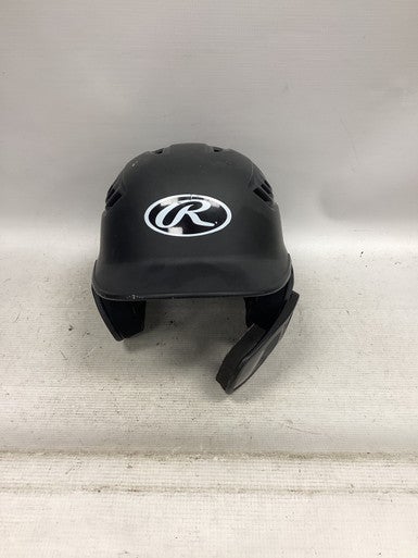 Used Rawlings R16 MATTE Batting Helmet No Mask Black S/M 11851-S000039281