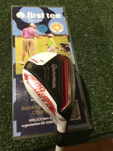 Taylormade Aero Burner Rescue 19* 3 Hybrid Seniors Matrix 70 Speed RulZ Graphite