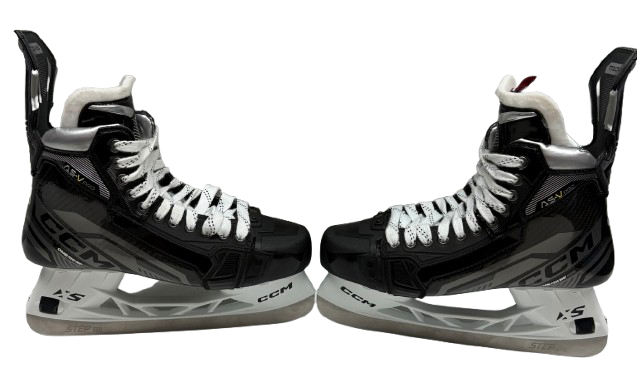 CCM SuperTacks ASV Pro Custom Ice Hockey Skates 10.5 Pro Stock Used (14507)