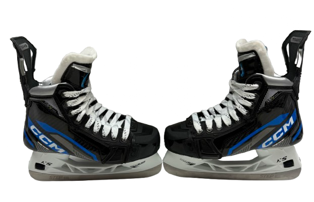 CCM SuperTacks ASV Pro Custom Ice Hockey Skates 4 Pro Stock Used (14508)