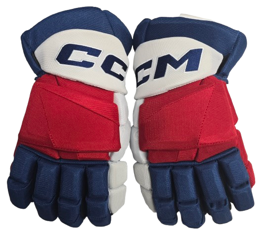 CCM Jetspeed FT8 Pro Custom Pro Stock Hockey Gloves 15" AHL NHL NEW (14513)