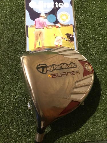Taylormade Left Handed 2007 Burner 10.5* Driver Stiff 50g Fujikura REAX Graphite
