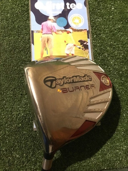 Taylormade Left Handed 2007 Burner 10.5* Driver Stiff 50g Fujikura REAX Graphite