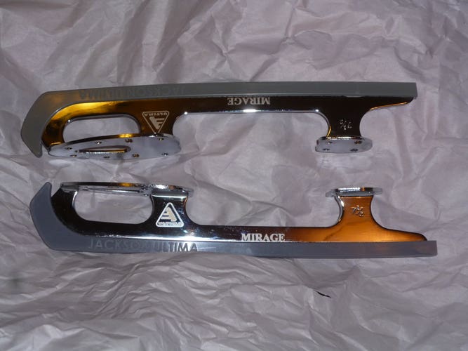 Brand New Jackson Ultima “Mirage” 7+1/2 inch Figure Skating Blades (UB10)