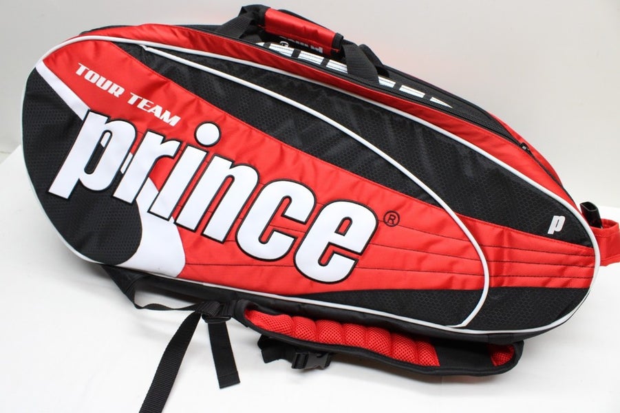 *NEW OLD STOCK* PRINCE TOUR TEAM 12 PACK TENNIS BAG (RED/BLACK) #6P873613ST
