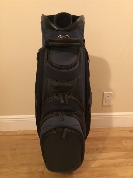 Burton Cart Golf Bag with 14-way Dividers & Rain Cover